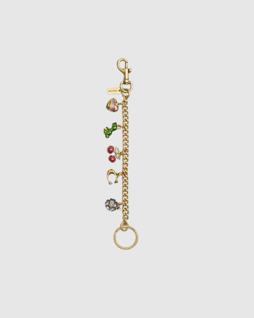 Motif Chain Bag Charm