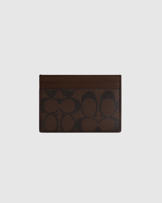 Signature Jacquard Case - Brown